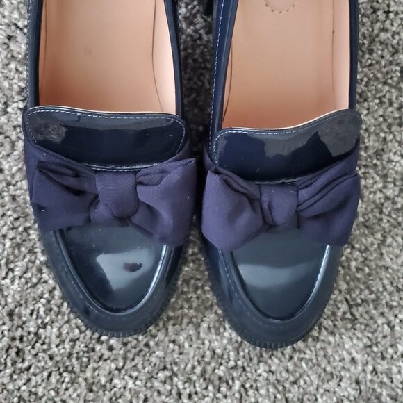 Bandolino navy patent shoes size 8 - Picture 4 of 7